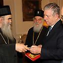 Serbian Patriarch and Bishops visit Crown Prince