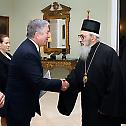 Serbian Patriarch and Bishops visit Crown Prince