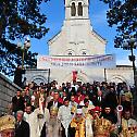 Solemn Procession in honour and glory of Our Holy Father Basil of Ostrog the Wonderworker went through streets of Niksic