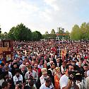 Solemn Procession in honour and glory of Our Holy Father Basil of Ostrog the Wonderworker went through streets of Niksic