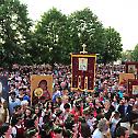 Свечана Световасилијевска литија у славу и част Светог оца нашег Василија Острошког чудотворца прошла је улицама Никшића