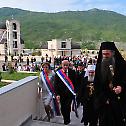 His Holiness Irinej, Serbian Patriarch blesses newly-built Monastery of St. Sava in Golija