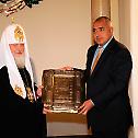 His Holiness Patriarch Kirill meets with Prime Minister of Bulgaria Boyko Borisov