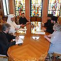 Delegation of the Moscow Patriarchate’s department for external church relations meets with Patriarch of Romania