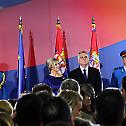 His Holiness Irinej, Serbian Patriarch attends inauguration of the President of Serbia Tomislav Nikolic