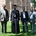 Advisor to the President of the Republic of Serbia Mr. Marko Djuric visits monastery of Gracanica 