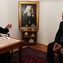 Patriarch Irinej meets with Mr. Dmitry Malishev