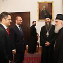 Serbian Patriarch Irinej meets with President of General Assembly of United Nations Mr. Vuk Jeremic