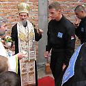 Освећење темеља цркве Светог Стефана Дечанског
