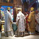 Serbian Patriarch Irinej in New Gracanica Monastery