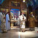 Serbian Patriarch Irinej in New Gracanica Monastery