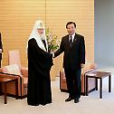 His Holiness Patriarch Kirill meets with Japanese Prime-Minister Yoshihiko Noda