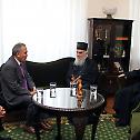 Serbian Patriarch Irinej met Palestinian Ambassador
