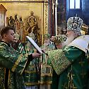 Patriarch Kirill celebrates Divine Liturgy at St. Sergius’s Monastery on the Day of St. Sergius of Radonezh’s Demise