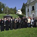 Bishop Ignjatije at Lepavina monastery