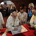 Патријарх Иринеј освештао цркву светог Георгија у Лештанима