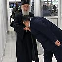 Patriarch Irinej comes back from Alexandria