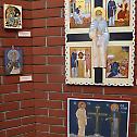 Проф. Горан Јанићијевић отворио изложбу икона на Православном богословском факултету у Београду