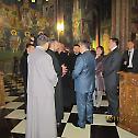 Prime Minister Ivica Dacic visits Serbian church in Ljubljana