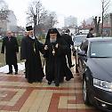 Funeral service for Bishop Hrizostom of Zica of blessed repose 