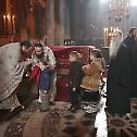 Christmas celebration in Decani monastery