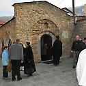 Liturgy in the Runovic endowment in Prizren