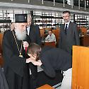Патријарх Иринеј посетио Народну библиотеку Србије