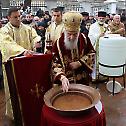 Богојављење у Земуну: Патријарх Иринеј служио у Николајевској цркви
