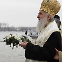 Богојављење у Земуну: Патријарх Иринеј служио у Николајевској цркви