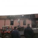 Изгорео парохијски дом у Кленикама код Бујановца