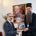 Сусрет епископа Јоаникија и турског амбасадора 