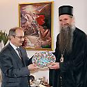 Сусрет епископа Јоаникија и турског амбасадора 