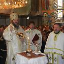 Епископ ремезијански Андреј служио у цркви Вазнесења Господњег у Жаркову