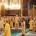 Primate of the Russian Church celebrates at Christ the Savior Cathedral on the Sunday of Orthodoxy