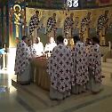 Света Литургија у Саборном храму у Требињу