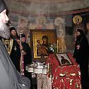 Celebration of Venerable Saint Simeon the Myrrh-Gusher in Hilandar 