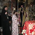 Celebration of Venerable Saint Simeon the Myrrh-Gusher in Hilandar 
