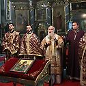 Serbian Patriarch celebrates at the Cathedral church on Memorial Saturday 