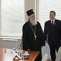 Serbian Patriarch Irinej meets with Prime Minister Dacic and Christopher Forbes