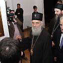Serbian Patriarch Irinej at the  opening of the Historical Museum of Serbia