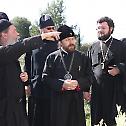 Metropolitan Hilarion of Volokolamsk visits Monastery of St. Panteleimon on Mount Athos