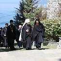 Metropolitan Hilarion of Volokolamsk visits Monastery of St. Panteleimon on Mount Athos