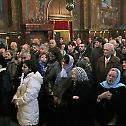 Литургијско сабрање у Вазнесењској цркви