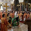 Поглавари Јерусалимске и Руске Православне Цркве освештали Саборни храм Светог Николе у Кронштату