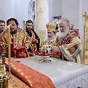 Primates of the Church of Jerusalem and the Russian Orthodox Church consecrate the Naval Cathedral of St Nicholas in Kronstadt