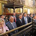 Primates of the Church of Jerusalem and the Russian Orthodox Church celebrate Divine Liturgy in the Kremlin Church of the Assumption