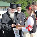 Serbian Patriarch Irinej in Soko Grad