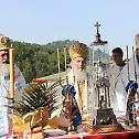 Serbian Patriarch Irinej in Soko Grad