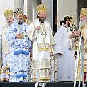 In Nis  solemn celebration of Feast day of Saints Constantine and Helen the Equal-to-the-apostles 