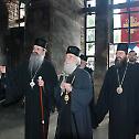 Patriarch Irinej solemnly welcomed at Gracanica monastery 